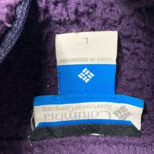 Colombia deep fleece jacket women’s size large